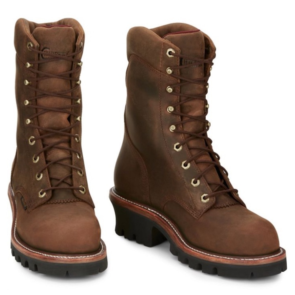 SUPER DNA 9" WATERPROOF STEEL TOE LOGGER